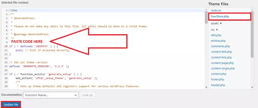WordPress में 413 Request Entity Too large Error Fix कैसे करें 2 function.php