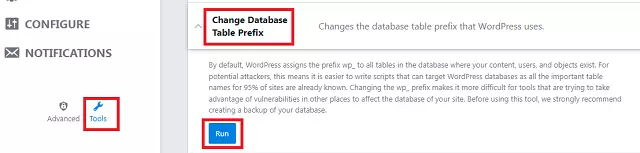 WordPress Website Secure कैसे करें - WordPress Security 3 Change Database Table Prefix
