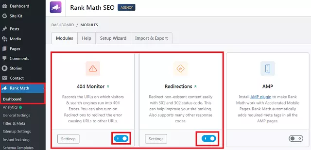 404 Error क्या है और 404 error Fix कैसे करें! 5 rank math enable redirect