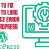 How To Fix Failed To Load Resource Error In WordPress