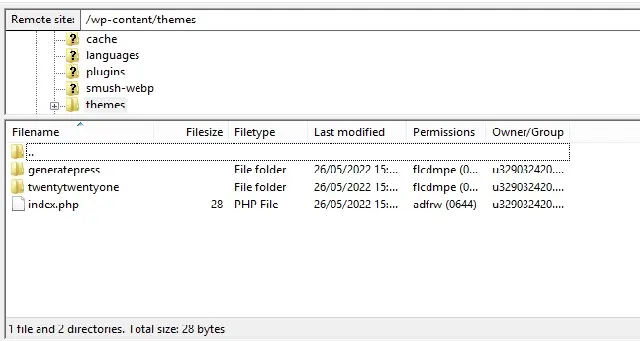 WordPress में 429 Too Many Requests Error Fix कैसे करें 5 Install WordPress Theme using FTP