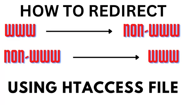www to non www Redirect