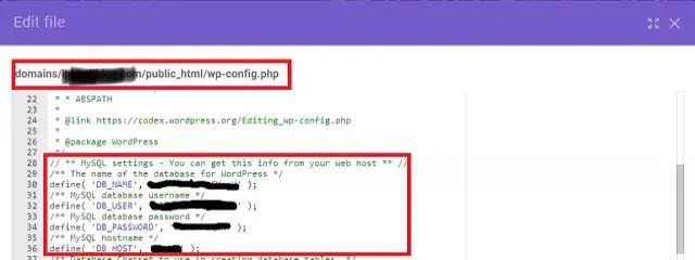 WordPress Website Secure कैसे करें - WordPress Security 6 Editing wp-config.php